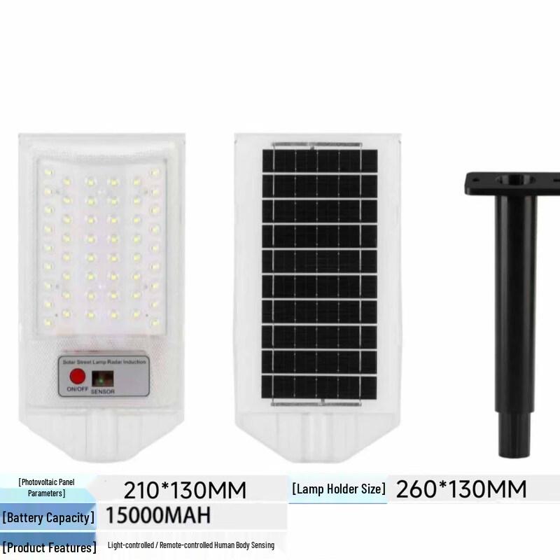UOSU Solar Motion Sensor Wall-Mounted LED Street Light