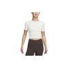 Nike T Shirt Women's Stone Brown FN7468-104