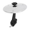 2 Pcs Car Cymbal Silver Clear Sound Small Car Crash Cymbal Air Vent Decor for Drummers Music Lovers