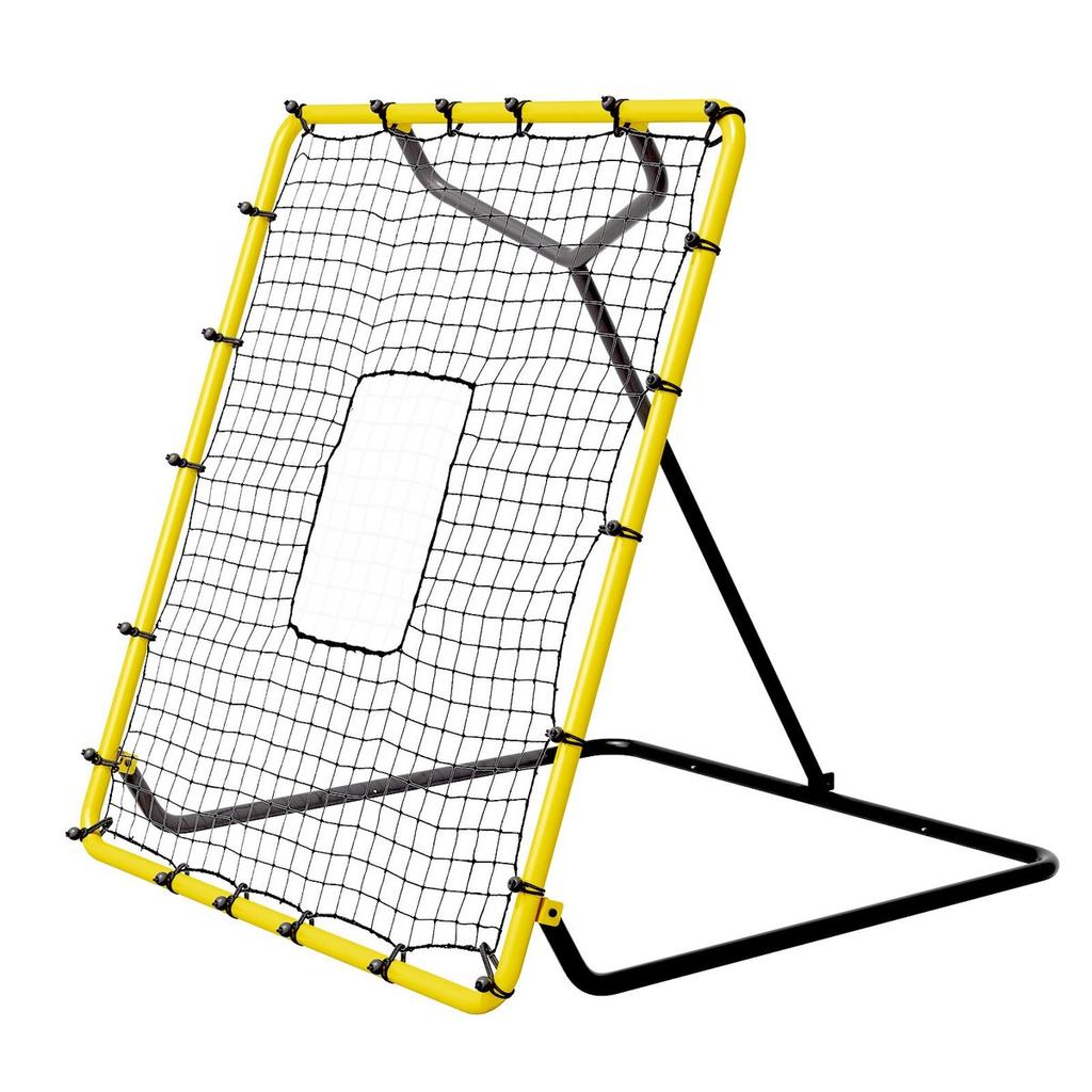 Baseball And Softball Rebounder Net, 4 X 4.5 Feet PitchBack Baseball Nest for Pitching and Fielding Training, Pitch Return Trainer Rebound Net with