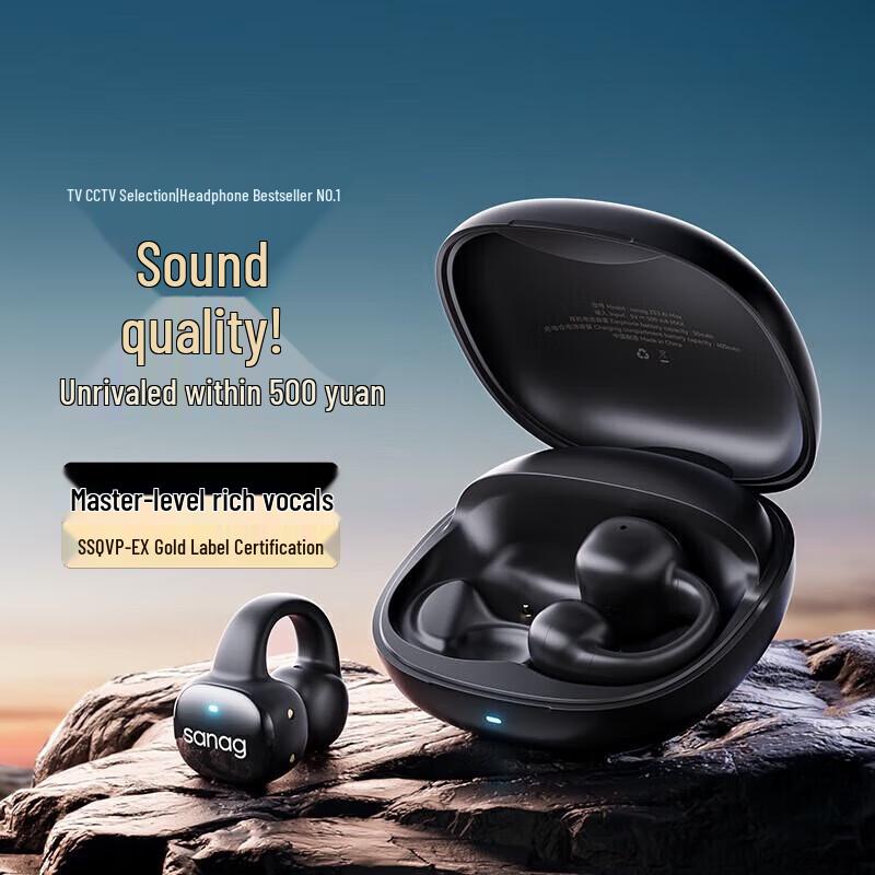 

SANAG S5S Ear Clip Bluetooth Headphones