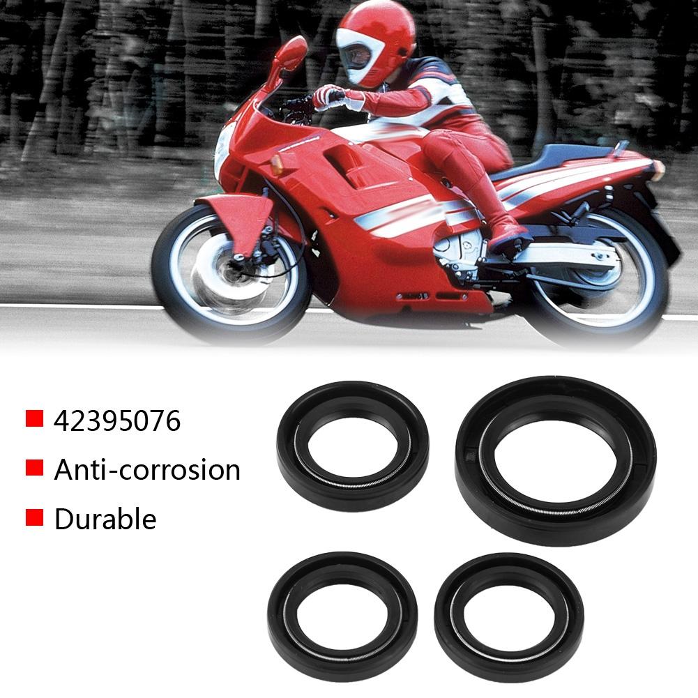 4 Pcs Engine Crankshaft Gear Crank Case Oil Seal for most GY6 125cc 150cc 152 QMI   157QMJ