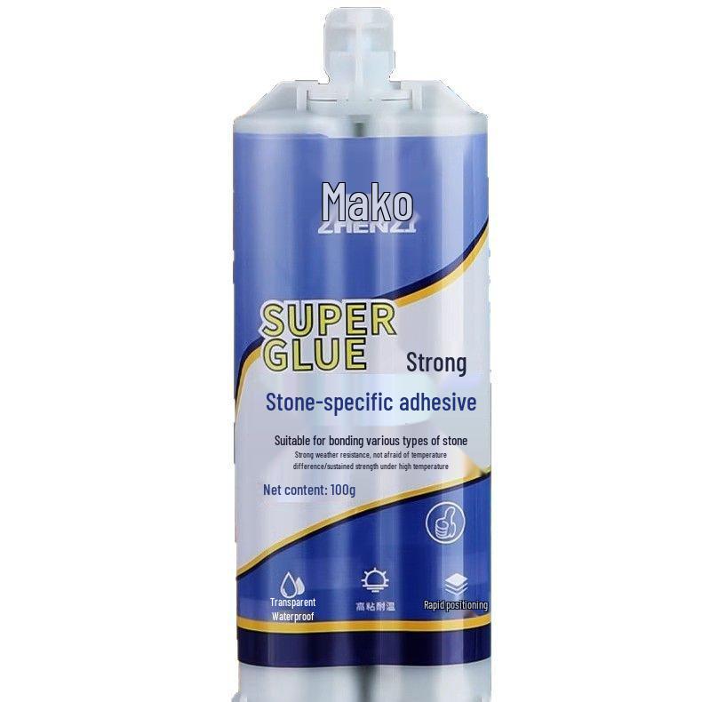 Stone Adhesive for Marble, Porcelain Tiles, Sinks, and Glass Aquariums