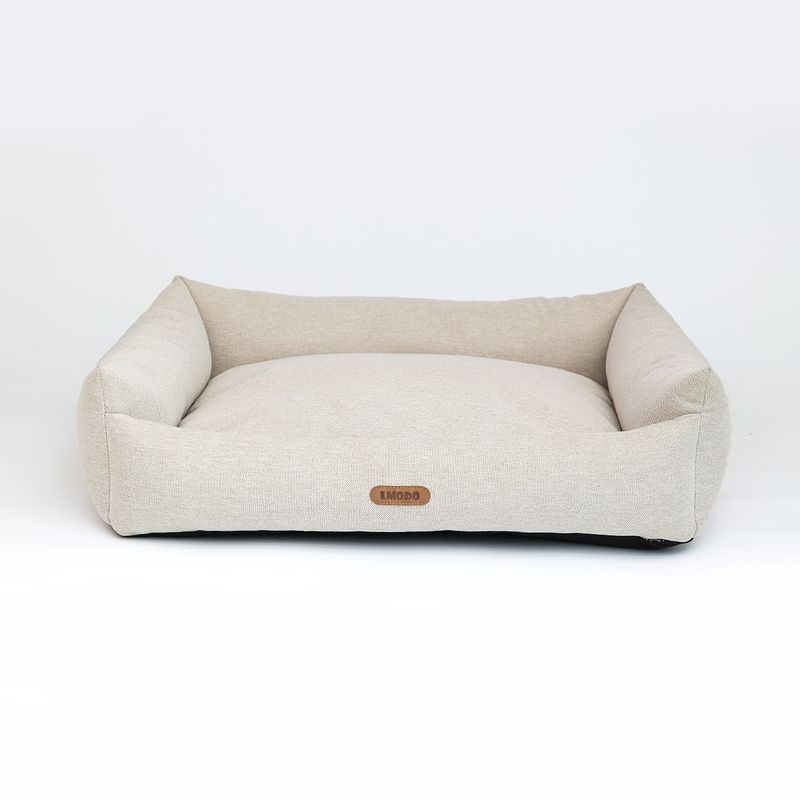

Кровать для питомца Lmodo Круглогодичный Нейтральный Нескользящий Коврик Сон Кровать для собаки Съемная и Моющаяся Кровать для питомца Кошачье гнездо Товары для питомцев One size Beige