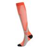 Unisex Nylon Compression Socks for Summer Outdoor Sports, Fitness and Yoga - Elastic Calf Length Athletic Socks