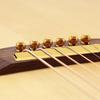 Metal Guitar Upper Nut Golden Guitar Bridge Pins Premium Guitar Bottom Saddle  Guitar