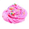 H- Spinner Cute Clock Block Cake Fluffy Slime Plasticine Mud Slam Stress Relief Barneleke