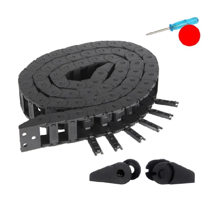 Wear Resistant Nylon Drag Chain Supports Fast Speed Movement Equipment And Robotics