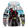 Felpe con cappuccio grafiche divertenti Skibidi Toilet Felpe High Street Ragazzi Ragazze Pullover larghi Streetwear Felpe per adolescenti