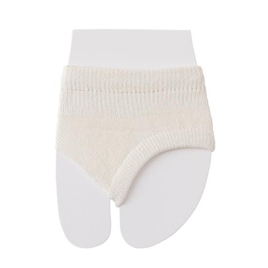Women Flip-Flop Socks Socks, Cotton Open Toe Half Foot Thin Liner Thongs for Flip Flops Clogs Slides Flop