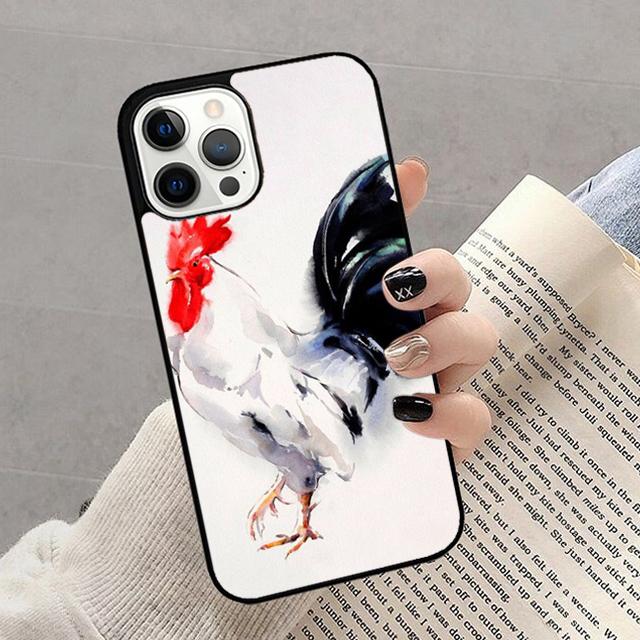 

Autumu Chicken Big Rooster Phone Case Cover for iPhone 17 Air 16 16e 15 12 11 13 14 Pro Max Apple Plus Coque iPhone 13