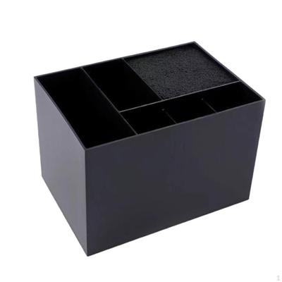 Holič nůžky Kontejner Kadeřnický úložný box Kosmetický stojánek Organizér Držák pro
