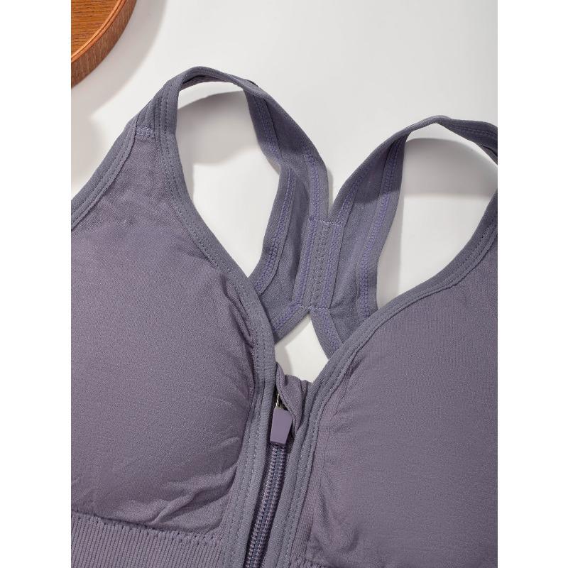 Plus Size Sports Bra, Back Beauty Design, Push Up Anti Saggy Yoga Bra, Seamless Fitness Running Workout Bras for Women