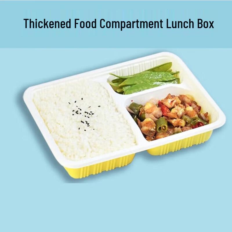 Disposable Divided Food Container with Lid