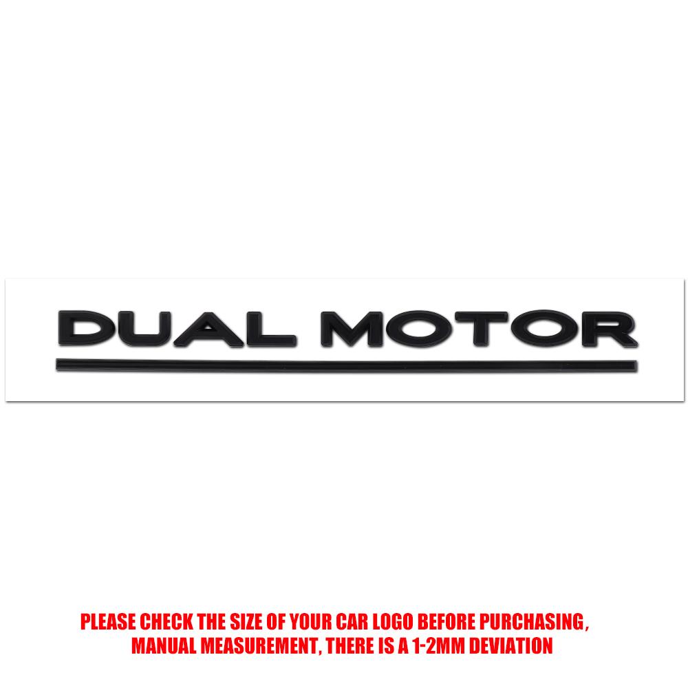 1Pcs Car ABS Badge Letter Label Space X Logo Tail Trunk Sticker For Tesla SpaceX Model 3 Model Y Model S Model X DUAL MOTOR Coil