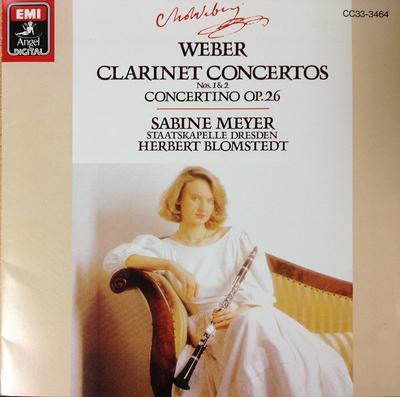 CD MEYER (SABINE) - Κοντσέρτο Κλαρίνετου Αρ.. 1 & 2 CC333464 Ιαπωνία Κλασικό