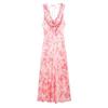 Western Style 2024 Summer New Women clothes Sleeveless Lace-up Print Dress Long dress 9878147 330