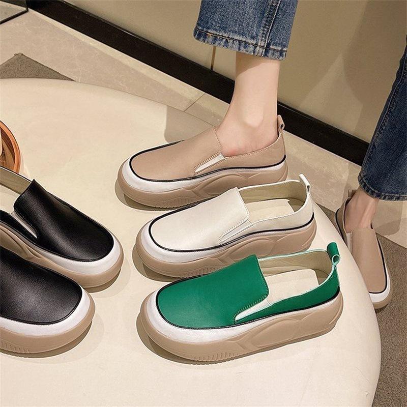 Platform Shoes for Women's Casual Shoes Moccasins Female Footwear Moccasins Sneaker Platform Loafers Women Shoes Tênis
