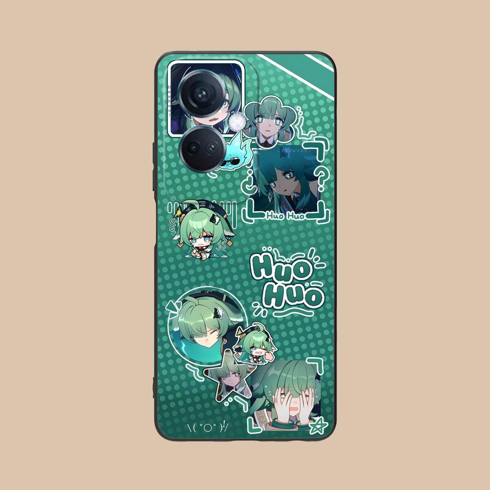 

HSR Huohuo Матовый чехол из ТПУ для мобильного телефона OPPO Reno 14 13 12 11 10 9 8 7 6 5 F T Pro 5G Цветной печатный чехол OPPO Reno5 5G