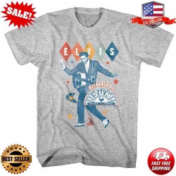 Elvis Presley Wiggle & Shimmy Men’s T Shirt S-5XL S