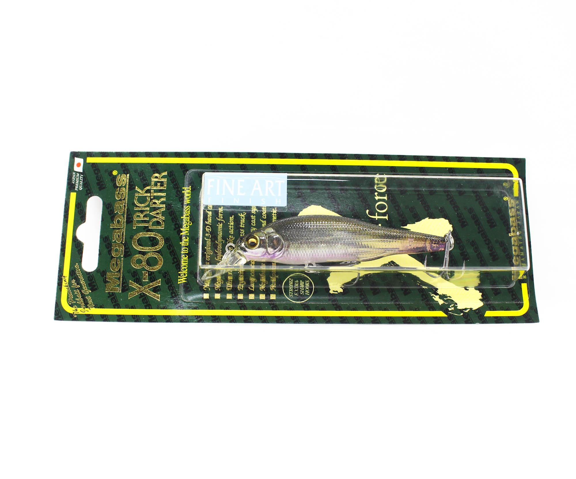 

Megabass X-80 Трюк Дартер Подвесная Приманка FA Ghost Wakasagi (8541)