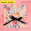 Novan Water Marbling Painting Set: Silk Scarf Kit for Kids with Pigment and Fan Brushes