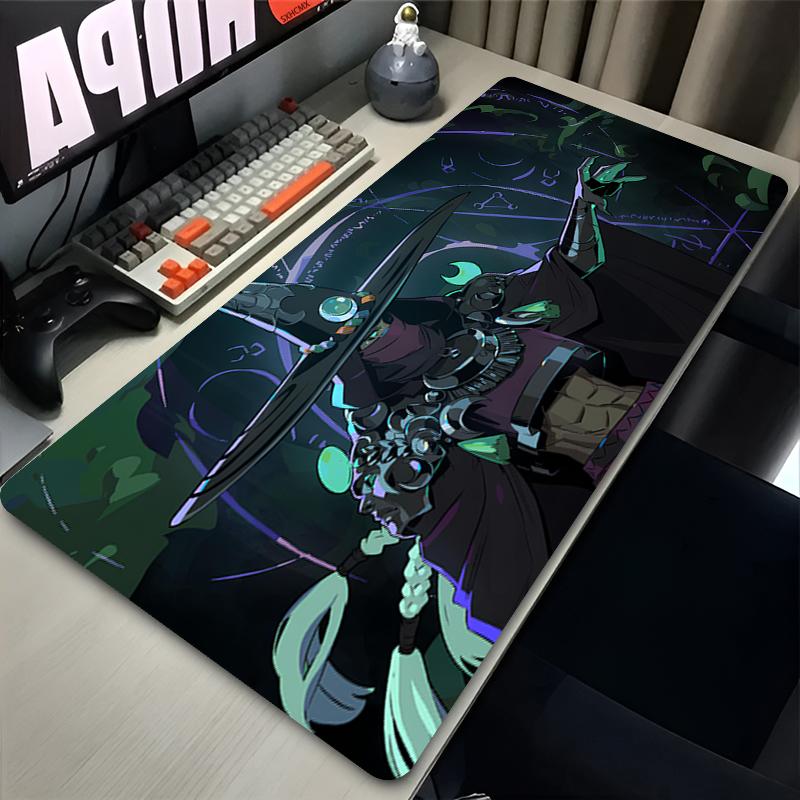Mousepad Gaming Hades Keyboard Pad Office PC Gamer Desk Accessories Playmat Natural Rubber Mouse Mat XXL Large Desktop Mouse Pad