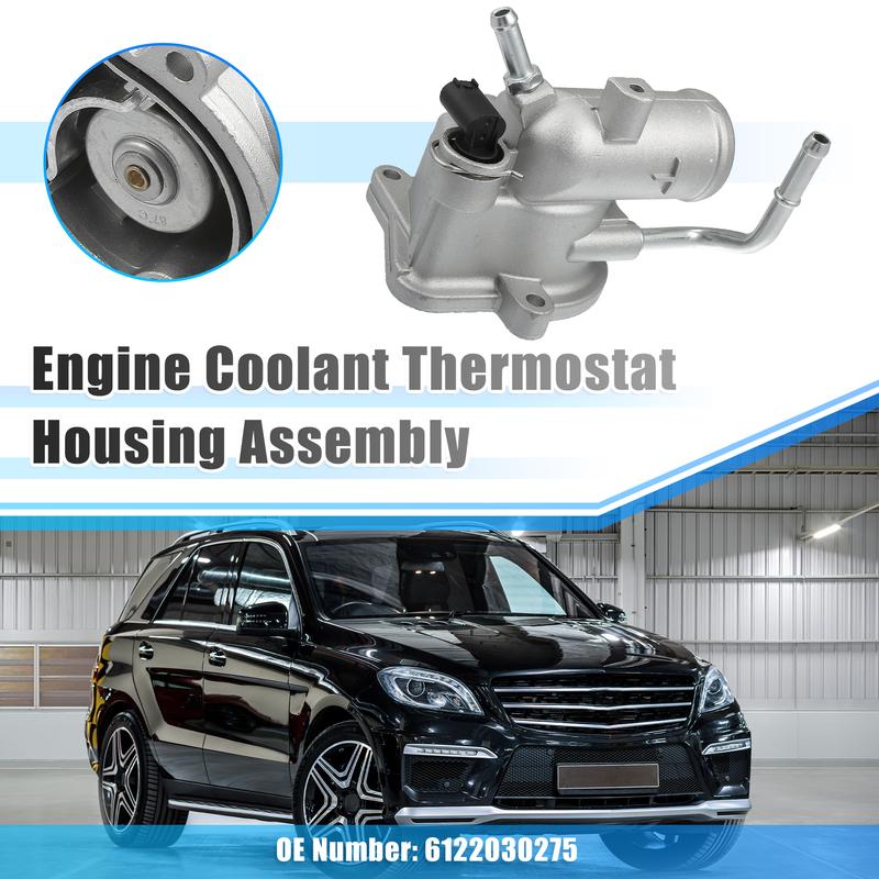 X Autohaux Car Thermostat Housing Assembly NO.6122030275 for Mercedes-Benz G-Klasse W461