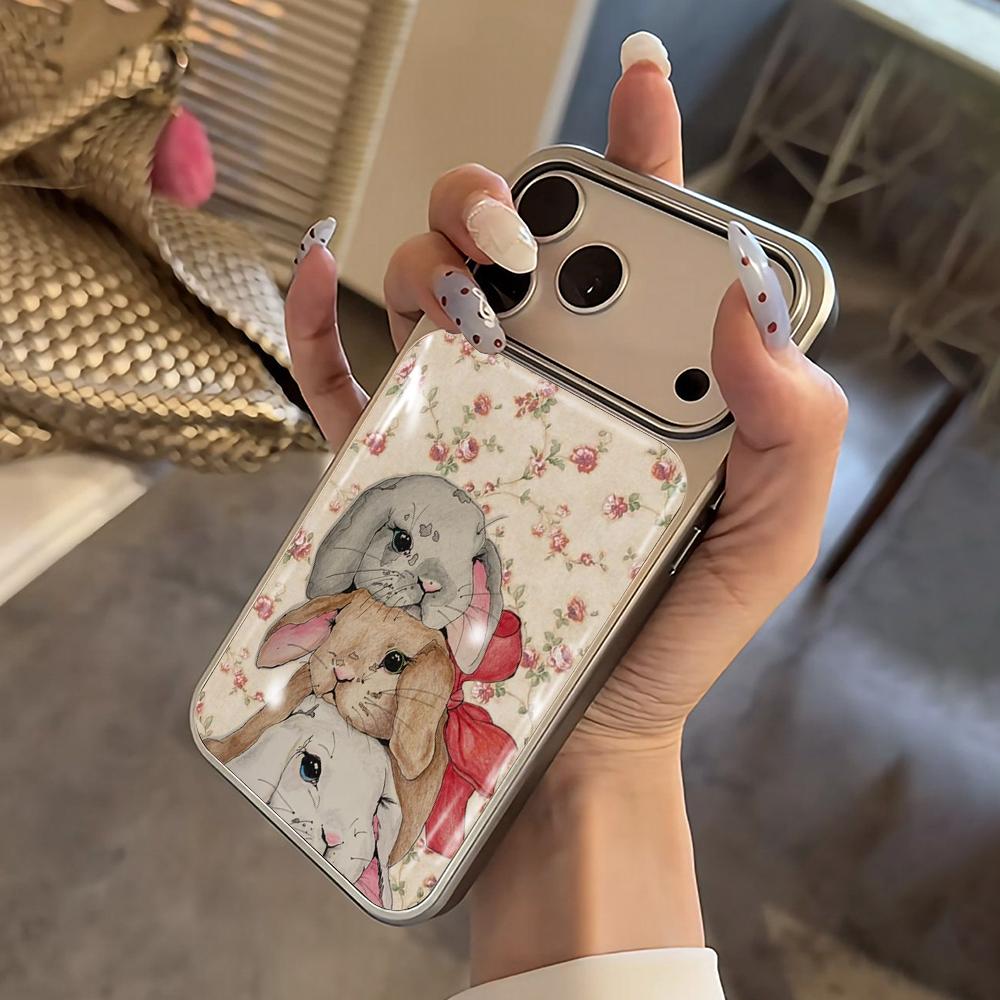 Watercolor Leopard Drop Glue Case For iPhone 15 17 13 Pro Max Phone 11 12 ProMax 14 15 16 Plus Cases Shockproof Minimalist Funda