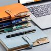 A6 Pocket Notebook with Pen Loop - Portable and Simple Diary