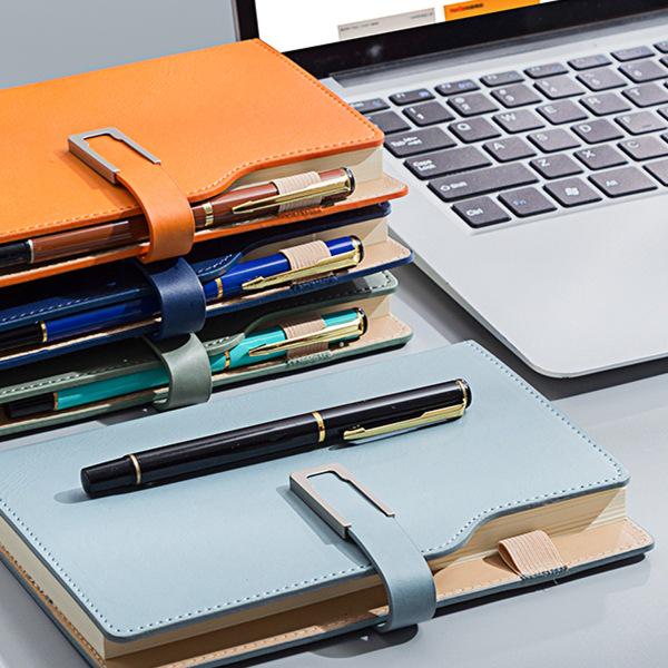 A6 Pocket Notebook with Pen Loop - Portable and Simple Diary