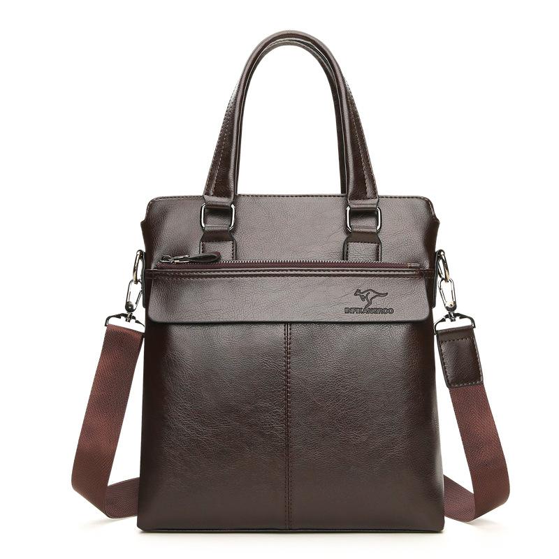 

Мужская деловая сумка-портфель через плечо, диагональная сумка, мужская повседневная сумка большой вместимости 28cm*5cm*32cm