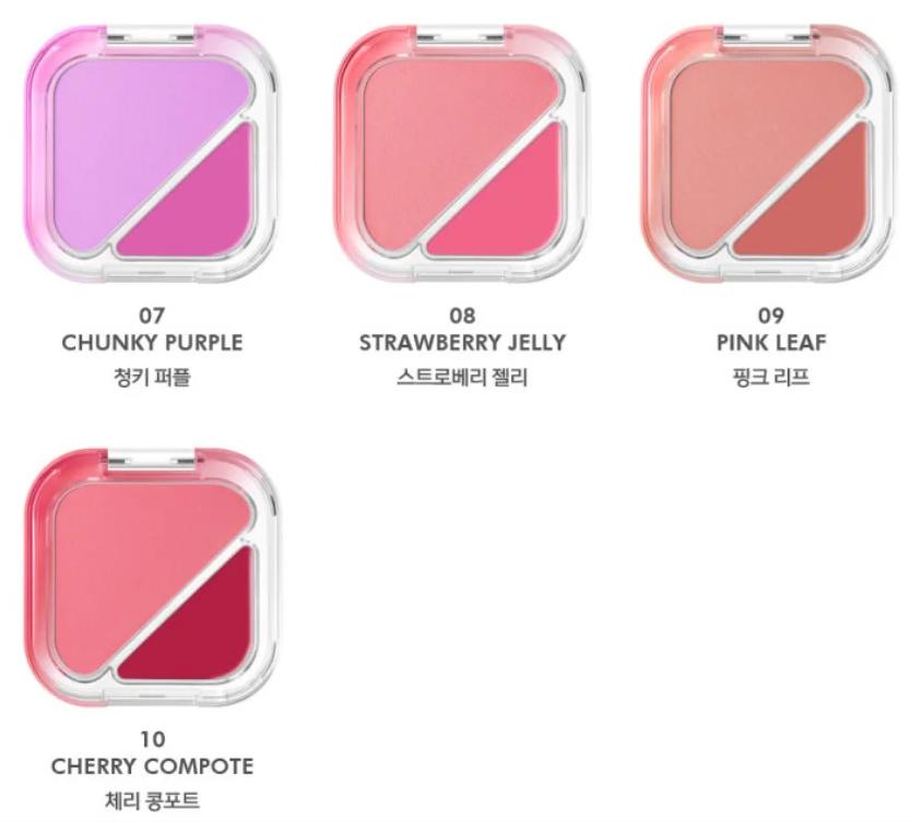 

Luna Glow Layer Blur Cheek 8.5g 10 цветов/ Румяна, Макияж, Корейская косметика, Kbeauty 07