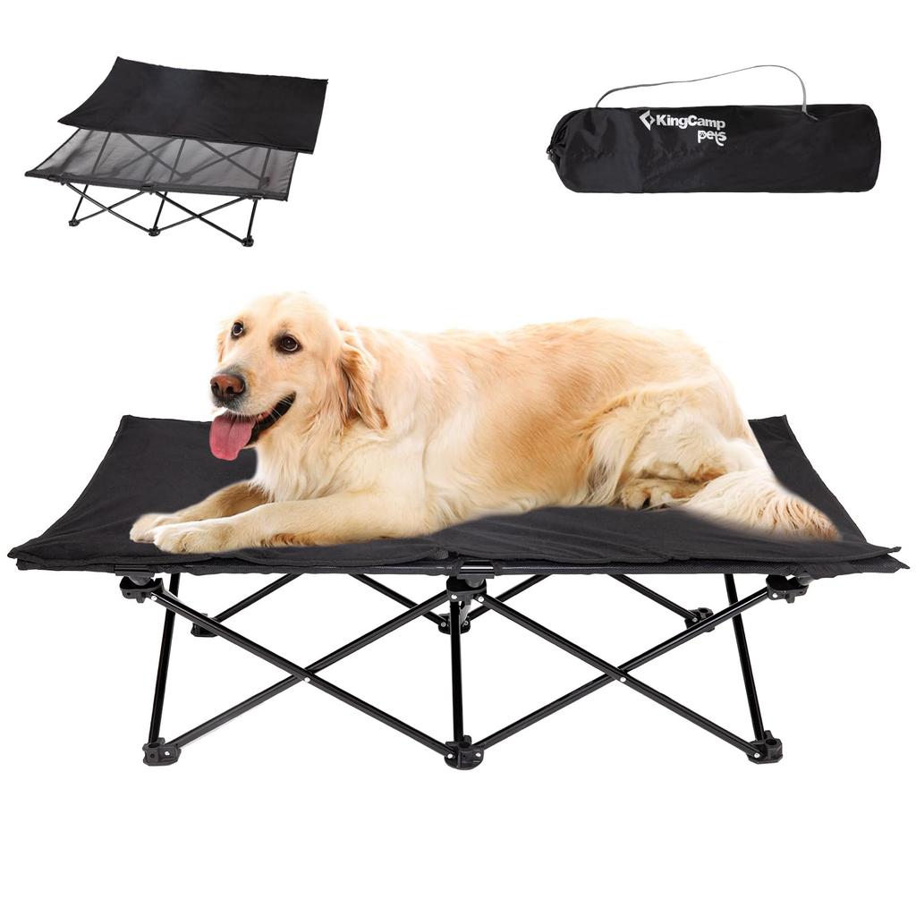 KingCamp Dog Dog Pet with Off the For Large L Cot, Bed, Bed, Outdoor, Foldable, Washable, Cushion, Ground, Camping, Dogs,