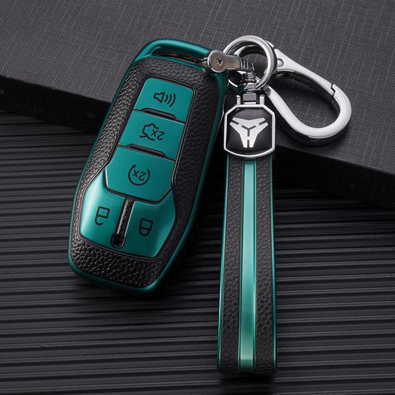 Tpu Car Remote Key Case Cover Shell Fob Holder Keychain For Ford Fusion Mondeo Mustang F 150 Explorer Edge
