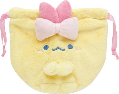 CA70401 Sumikkogurashi Dreaming Tails Plush Drawstring Bag
