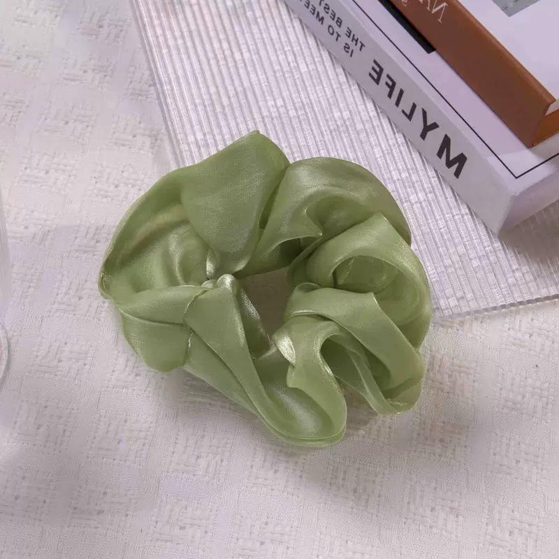 Ballet Style Lace Scrunchie Mesh Hair Tie for Women