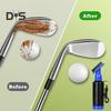Golfschläger-Reinigungsbürste, Quetschwasserflasche, Golfschlägerreiniger mit Clip, wichtiges Golfzubehör für Golfer