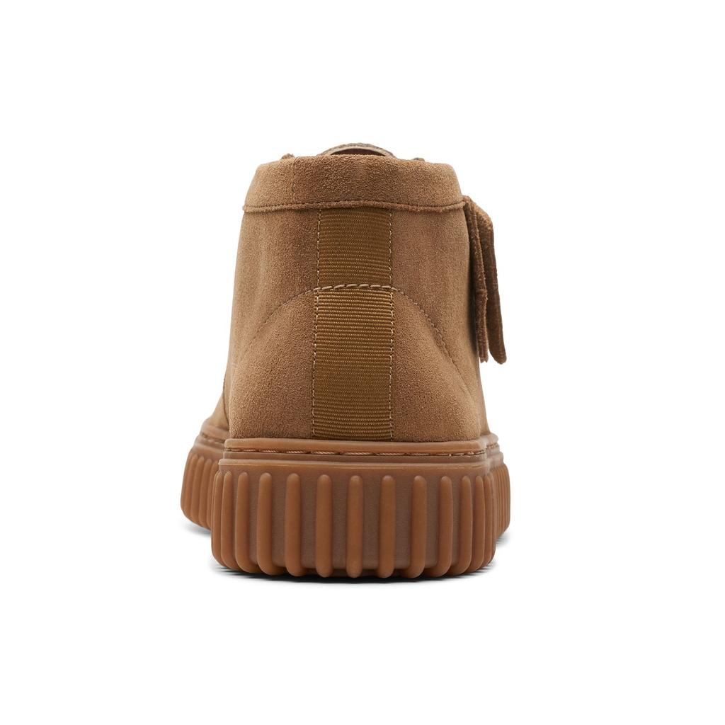 Clarks Two-Layer Cowhide Shock Absorbing Fashion Retro Trendy Comfortable Short Boots Men Boots Yellow 261736637