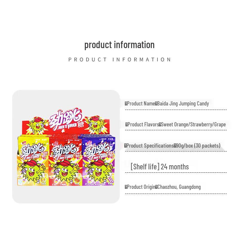 Baidat Pop Rocks Candy
