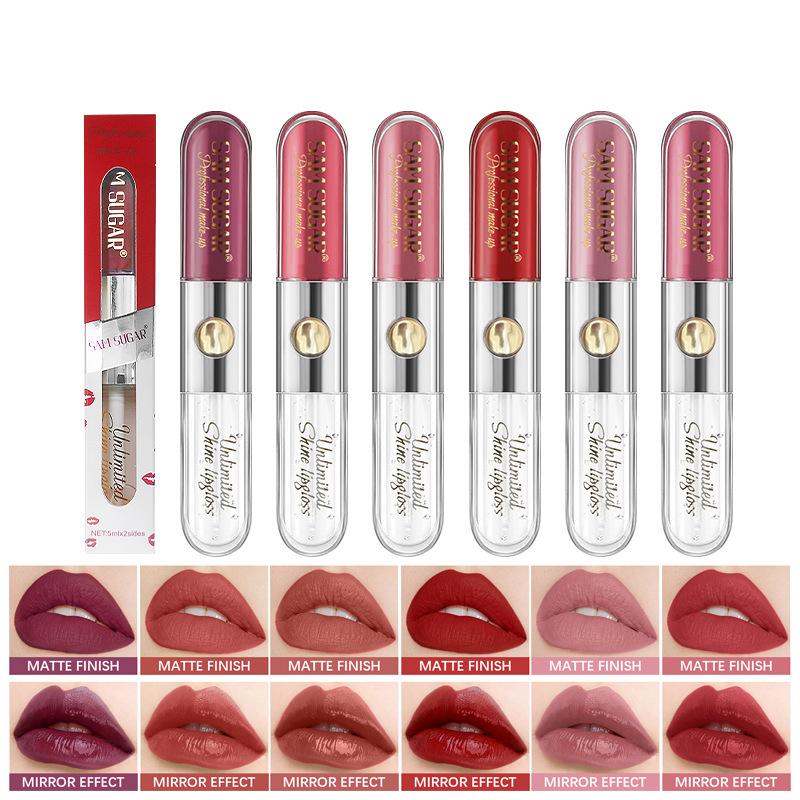 

Зеркальный блеск для губ с антипригарным покрытием Easy Color Lip Gloss Lipstick