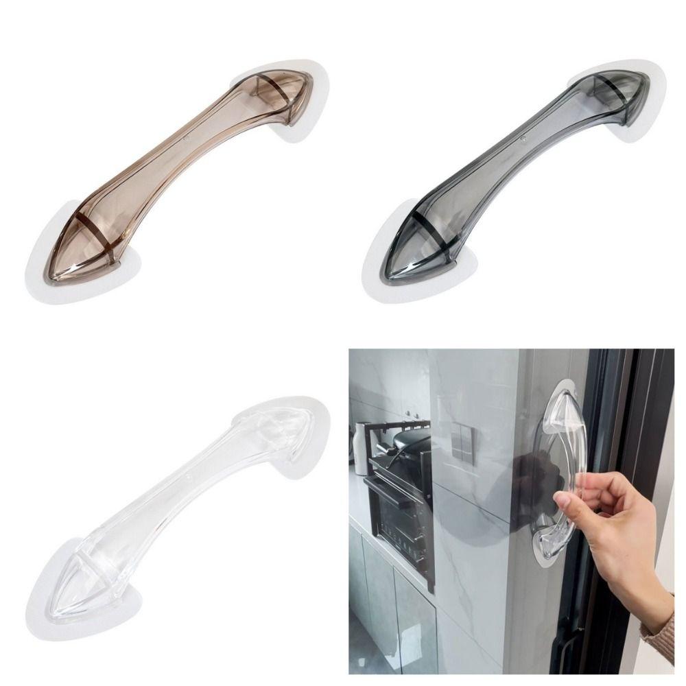 Self-adhesive Door Handle Non-slip Door Pull Modern No-punching  Door Handle  Glass Door