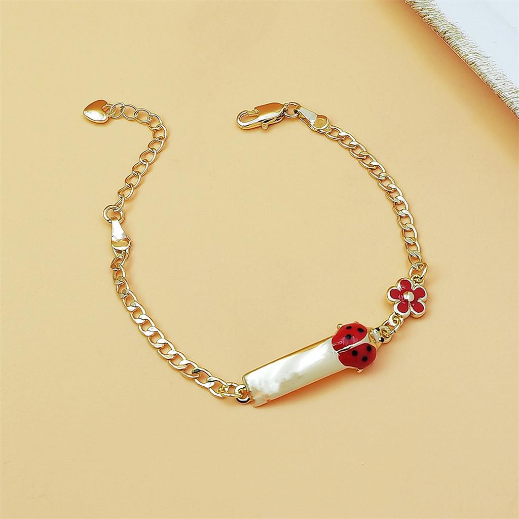 Bohemian Lucky Eye Charm Elephant Chain Link Bracelet Anklet Adjustable Handmade Copper Alloy Fashion Jewelry for Women Vacation