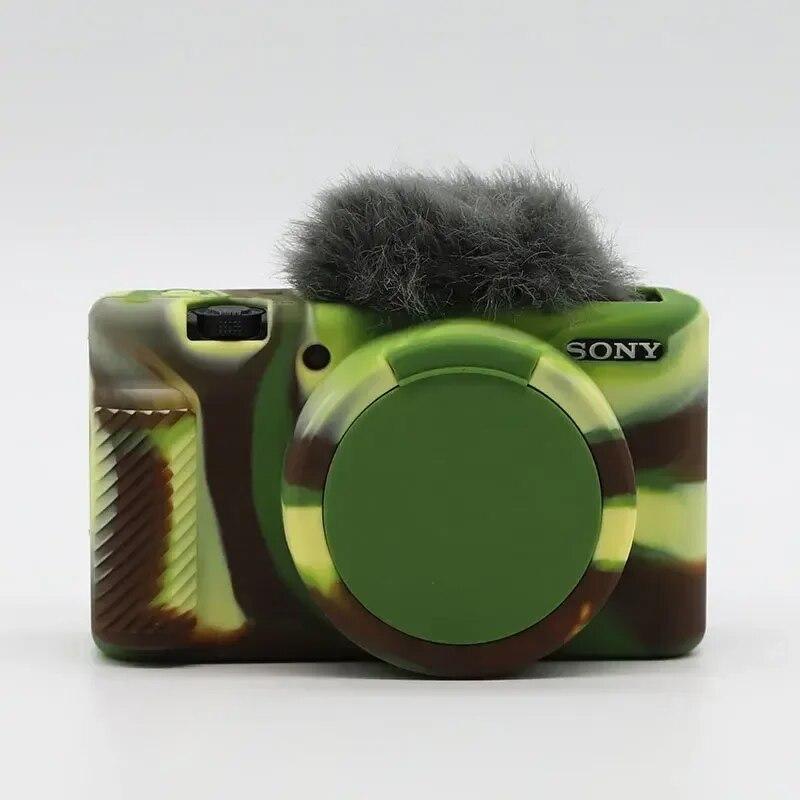 ZV1 Silicone Armor Skin Case Camera Body Cover Protector for Sony ZV-1 Digital Cameras
