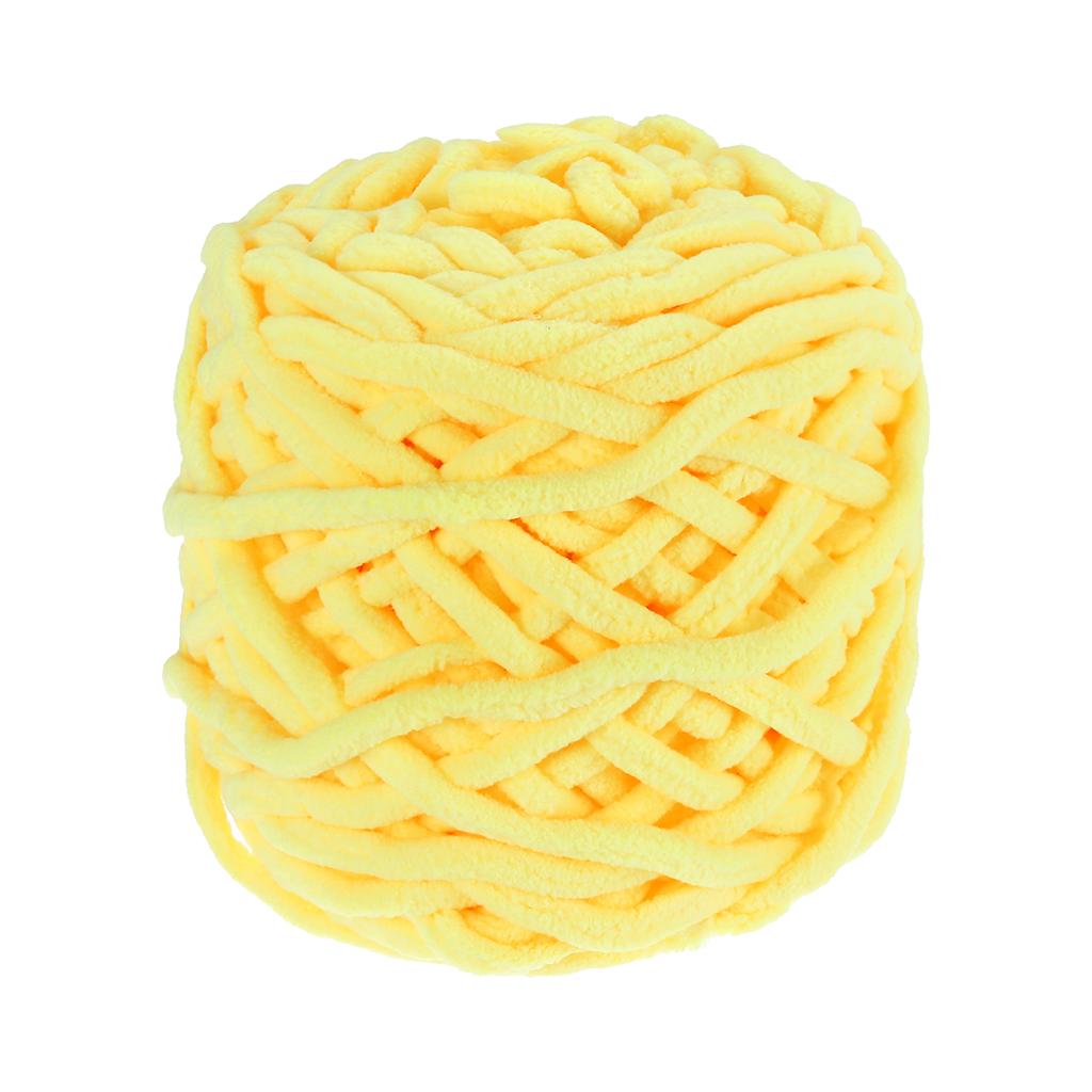 Chenille Chunky Yarn Plush Bulky Thick Fluffy for Crochet Soft Velvet Blanket for Sweater Hand Knitting Crocheting 45 M/49 Yard