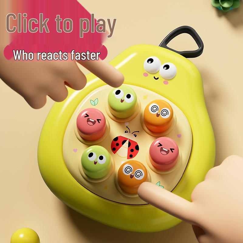 Whack-a-Mole Finger Press Toy: Interactive Early Education for Toddlers
