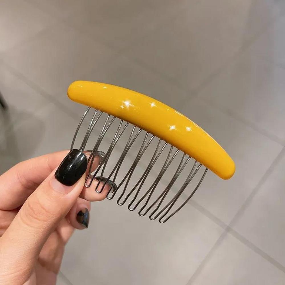 Acrylic Fshionable Temperament Non-slip Hair Comb Bangs Comb Going Out Hair Accessories Hair Comb Hairpin