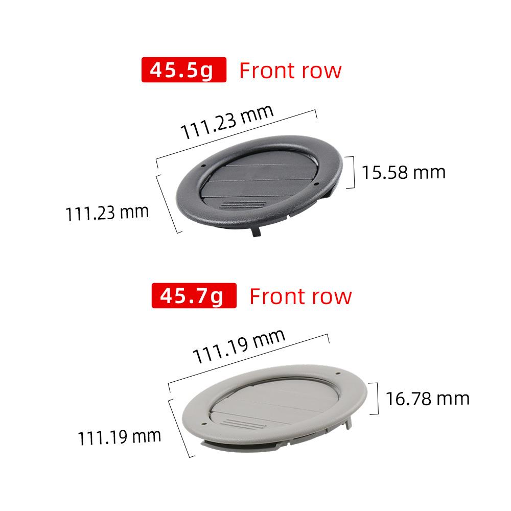 Roof Intake Grille Cover Panel Replacement for Ford New Transit V348 V362 OE DC19-19893AA External AC Air Ventilation Grille