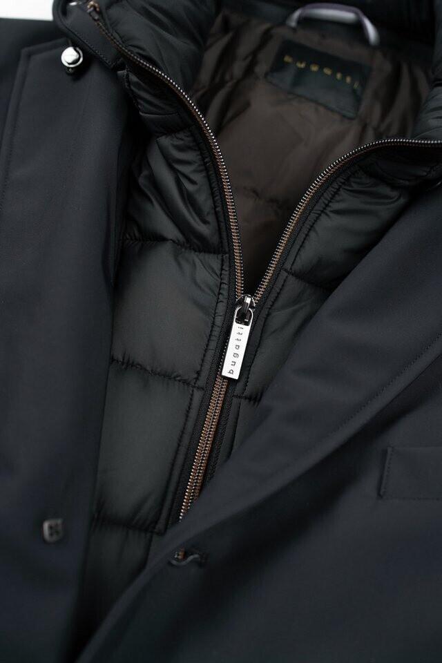 Пальто Bugatti короткое с отстегивающимся капюшоном черное