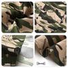 Unisex Dustproof Camouflage Labor Protection Coats with Logo Printing Option - Blue Long Coats
